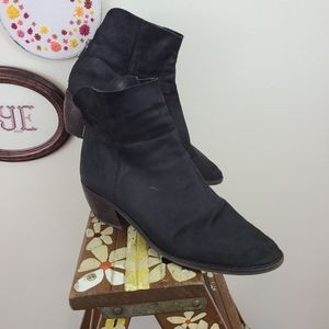 Lucky Brand Western Leather Boots | Size 9